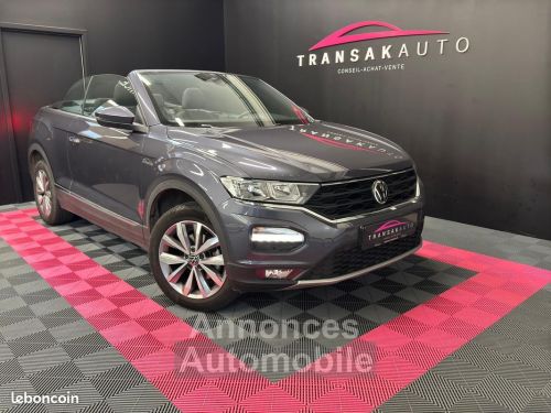 Annonce Volkswagen T-Roc CABRIOLET 1.5 TSI EVO 150ch Start-Stop Style PREMIÈRE MAIN 27000km