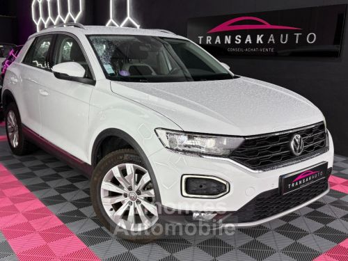 Annonce Volkswagen T-Roc Carat 150 1.5 TSI EVO BVM6 Camera de recul Apple Carplay Virtual Cockpit Hayon électrique