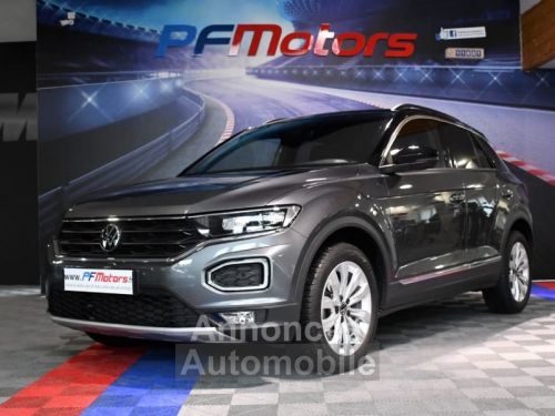 Annonce Volkswagen T-Roc Sport 1.5 TSI 150 DSG GPS Bluetooth Hayon ACC Caméra Mode Volant Sport JA 17