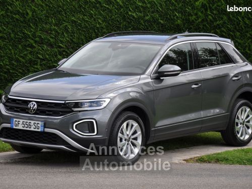 Annonce Volkswagen T-Roc TROC 1.0 tsi 110 BVM6 LIFE 04-22 Caméra Virtual Carplay Régulateur adaptatif