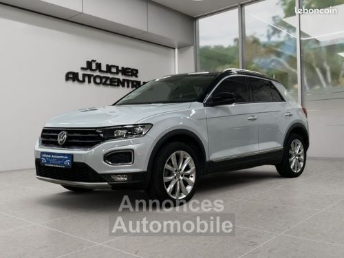 Annonce Volkswagen T-Roc Vokswagen T ROC 1.5 TSI SPORT 150CH GPS-LED-VIRTUAL-JANTES 18-SEMI CUIR-CARPLAY-WHITE SILVER