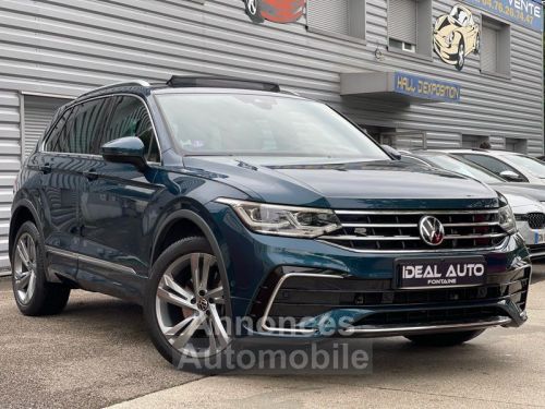 Annonce Volkswagen Tiguan 1.4 eHybrid 245ch R-Line Toit Panoramique IQ Light Cuir Vienna Discover Pro