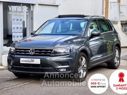 Annonce Volkswagen Tiguan 1.4 TSI 125 Carat Exclusive BVM6 (TO,CarPlay,Caméra360)