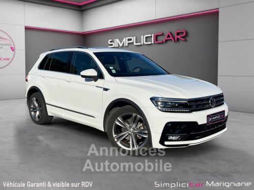 Annonce Volkswagen Tiguan 1.5 TSI EVO 150 DSG7 R LINE 1 ERE MAIN SUIVI VW FULL CUIR TOIT PANO OUVRANT CAM RECUL GARANTIE 12 MOIS