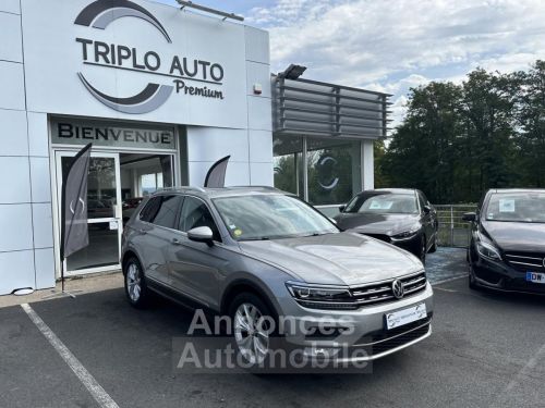 Annonce Volkswagen Tiguan 2.0 16V TDI BlueMotion - 150 - BV DSG7 Carat Toit ouvrant + Gps + Camera AR