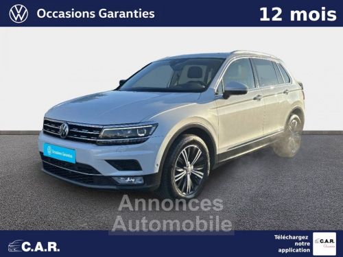 Annonce Volkswagen Tiguan 2.0 TDI 150 BlueMotion Technology DSG7 Carat Edition