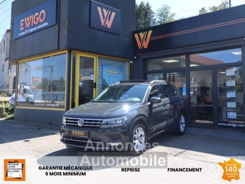 Annonce Volkswagen Tiguan 2.0 TDI 150 CH CARAT + TOIT PANO OUVRANT CARPLAY CAMERA DE RECUL