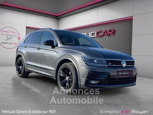 Annonce Volkswagen Tiguan 2.0 TDI 150 DSG7 Black R-Line Garantie 12 Mois