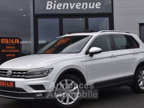 Annonce Volkswagen Tiguan 2.0 TDI 150CH CARAT DSG7 EURO6D-T