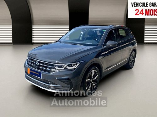 Annonce Volkswagen Tiguan 2.0 TDI 150ch Elegance Pack Hiver + attelage amovible Gris Urano