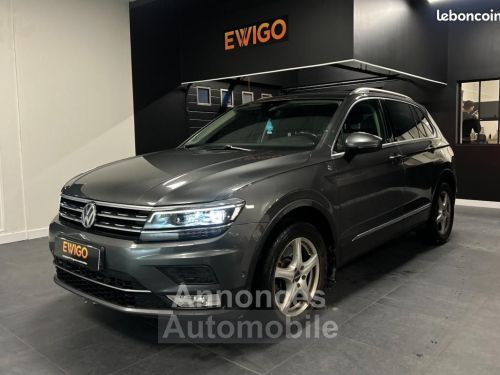 Annonce Volkswagen Tiguan 2.0 TDI 190ch BLUEMOTION CARAT EDITION 4MOTION DSG BVA