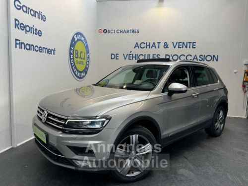 Annonce Volkswagen Tiguan 2.0 TDI 190CH BLUEMOTION TECHNOLOGY CARAT 4MOTION DSG7