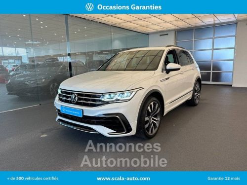 Annonce Volkswagen Tiguan 2.0 TDI 200ch DSG7 4Motion R-Line + Attelage + DCC + Matric LED + Toit Ouvrant