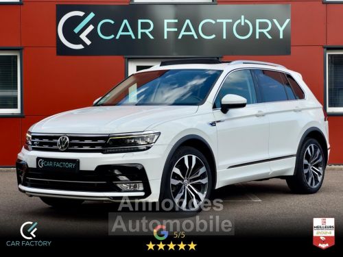 Annonce Volkswagen Tiguan 2.0 TSI 180 DSG Carat 4Motion R-Line / Dynaudio / Attelage / Toit / Garantie 1an