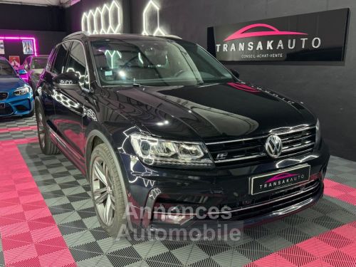 Annonce Volkswagen Tiguan Black R-Line 2.0 TDI 150 ch DSG7 Toit panoramique ouvrant  Virtual Cockpit  Sièges électriques chauffants