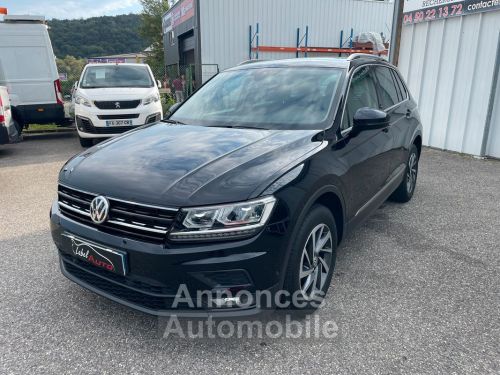 Annonce Volkswagen Tiguan II 2.0 TDI 150 4 Motion Finition Sound 1ère main Caméra GPS CarPlay Keyless ACC Révision complète Garantie 6 mois