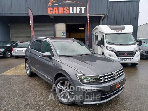 Annonce Volkswagen Tiguan II 2.0 TDi BMT 4Motion DSG7 150 cv RLINE - CARPLAY-TOIT OUVRANT-VIRTUAL COCKPIT-HISTORIQUE COMPLET-FINANCEMENT POSSIBLE