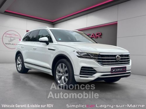 Annonce Volkswagen Touareg 3.0 TDI 286 ch Tiptronic 8 4Motion Carat Exclusive - TOIT OUVRANT DYNAUDIO SIEGES ELECTRIQUES