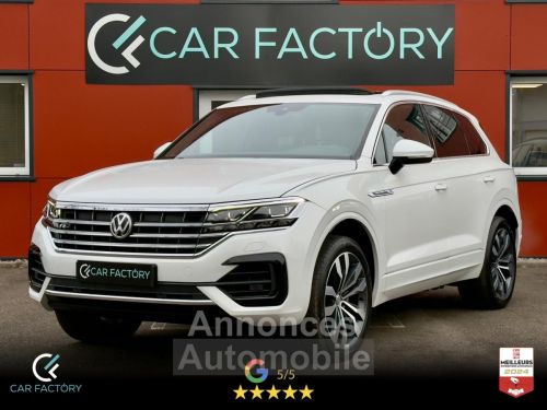 Annonce Volkswagen Touareg 3.0 V6 TDI 286 R-line 4Motion Suspension Pneumatique Toit Attelage Cockpit Matrix Dynaudio