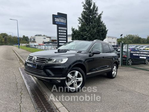 Annonce Volkswagen Touareg II 3.0 V6 TDI 204 BlueMotion Tech. Carat 4Motion Tiptronic-8 GPS Caméra360° Attelage ToitPano