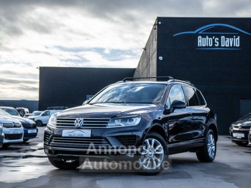 Annonce Volkswagen Touareg Volkswagen 3.0 TDi V6 DSG 4Motion - HISTORIEK - XENON - TREKHAAK - ZETELVERWARMING - PANO DAK - EURO 6b