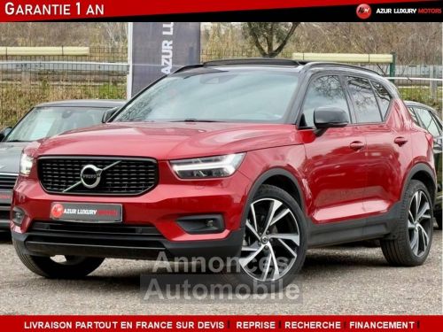 Annonce Volvo XC40 D4 AWD R-DESIGN 190 TOIT OUVRANT