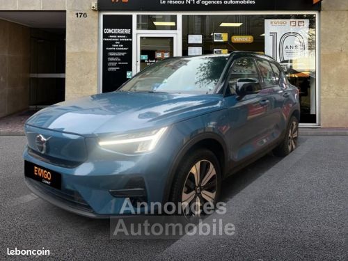 Annonce Volvo XC40 ELECTRIC 240 RECHARGE START EDT BVA