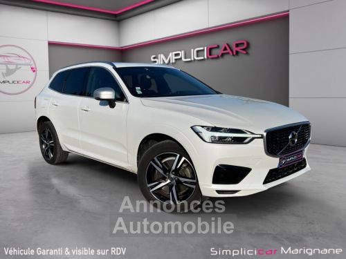 Annonce Volvo XC60 D4 AWD AdBlue 190 ch Geartronic 8 R-Design TOIT OUVRANT/CARPLAY/CAMERA RECUL/GARANTIE 12 MOIS