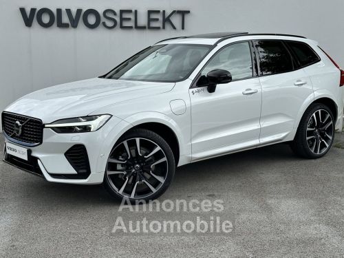 Annonce Volvo XC60 T6 AWD Hybride rechargeable 253 ch+145 ch Geartronic 8 Ultra Style Dark