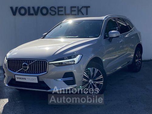 Annonce Volvo XC60 T6 Recharge AWD 253 ch + 145 ch Geartronic 8 Inscription Luxe