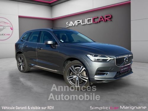 Annonce Volvo XC60 T8 Twin Engine 303 ch + 87 ch Geartronic 8 Inscription Luxe SUIVI COMPLET TOIT OUVRANT CARPLAY GARANTIE