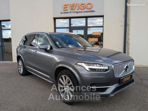 Annonce Volvo XC90 2.0 T8 390CH INSCRIPTION LUXE ENTRETIEN CONSTRUCTEUR TOIT OUVRANT PANORAMIQUE SIEGES...