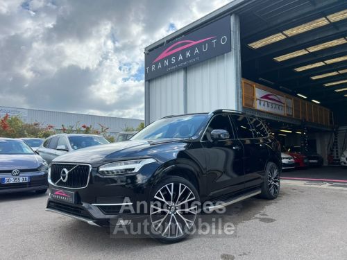 Annonce Volvo XC90 D4 190 ch Geartronic 7pl Momentum - JANTES 22 - SGES CHAUFF