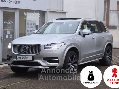 Annonce Volvo XC90 T8 AWD 390 Inscription Luxe GearTronic8 7 Places (Toit Ouvrant,Attelage Elec)