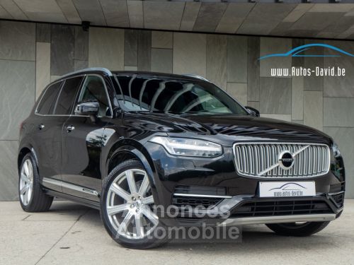 Annonce Volvo XC90 T8 Twin Engine Inscription 7 plaatsen Plug-in Hybride - APPLE CARPLAY - PANO DAK - ZETELVENTILATIE - CAMERA - TREKHAAK