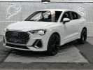 Annonce Audi Q3 Sportback 35 tdi 150ch s tronic line 1ere main francais tva recuperable virtual cockpit key less go detecteur angles morts ligne blanche drive select ja20