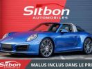 Porsche 911-targa 991 Phase 2 4S 3.0 420 PDK Bleu Saphir + 31kE doptions + Roues arr. dir. - 991.2