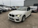 Annonce BMW X1 xdrive 18d 143 ch pack m sport -blanc nacre toit pano ouvrant xenon led