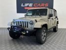 Annonce Jeep Wrangler 3.6 V6 284ch Unlimited Sahara BVA 2018 Entretien à jour, treuil hard top