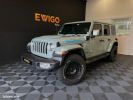 Voir l'annonce Jeep Wrangler unlimited 4xe 380ch PHEV BVA8 Overland Pas de TVS (sièges AR dispo) Jantes KMS et P...