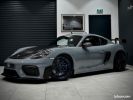 Porsche 718 Cayman GT4 RS PACK WEISSACH CLUBSPORT 4.0i 500 CH PDK CARBONE FEUX PDLS+ LIFT BOSE CAMÉRA GRIS ARCTIQUE 1ER MAIN APPROVED 09.2026 XPEL COMPLET 5.500KMS