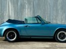 Porsche 911 Carrera 3.2 Cabriolet Bleu Iris 1986