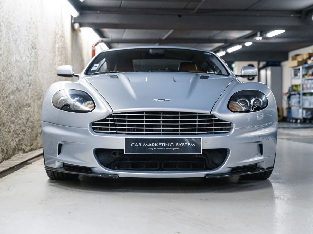 Aston Martin DBS COUPE 5.9 V12 517 TOUCHTRONIC Gris Clair - 2