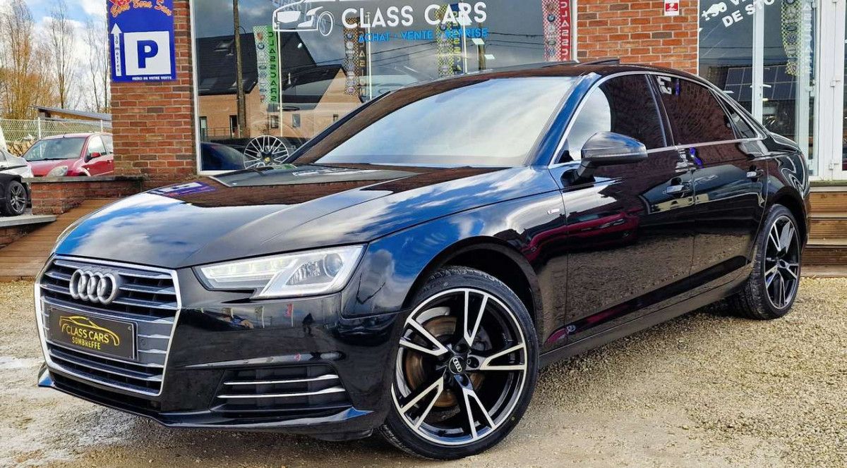 Audi A4 2.0 TDi S-LINE COCKPIT Bte AUTO BI-XENON RADARS 6b Occasion