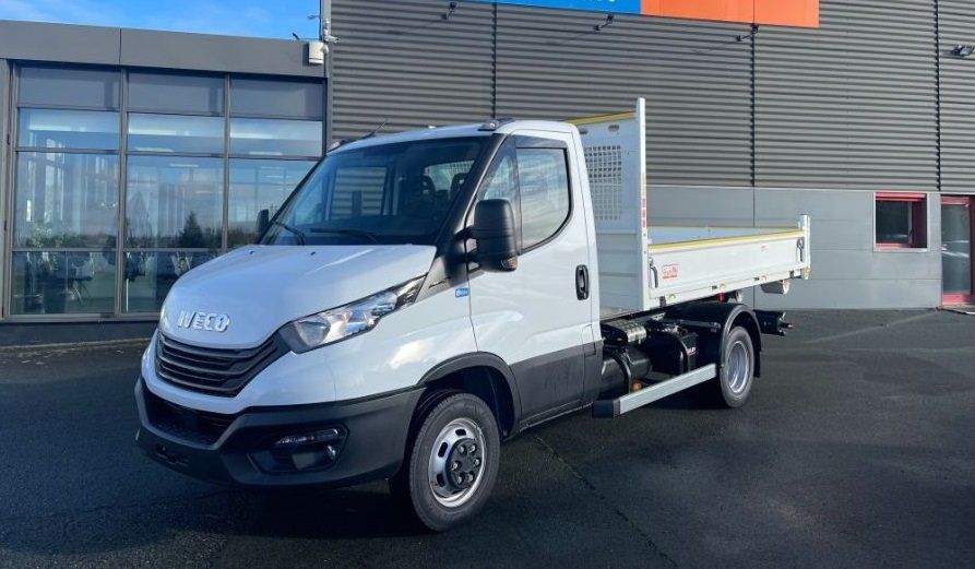 Chassis Carrosserie Iveco Daily Ampliroll Polybenne C H Emp Tor Blanc Occasion Saint