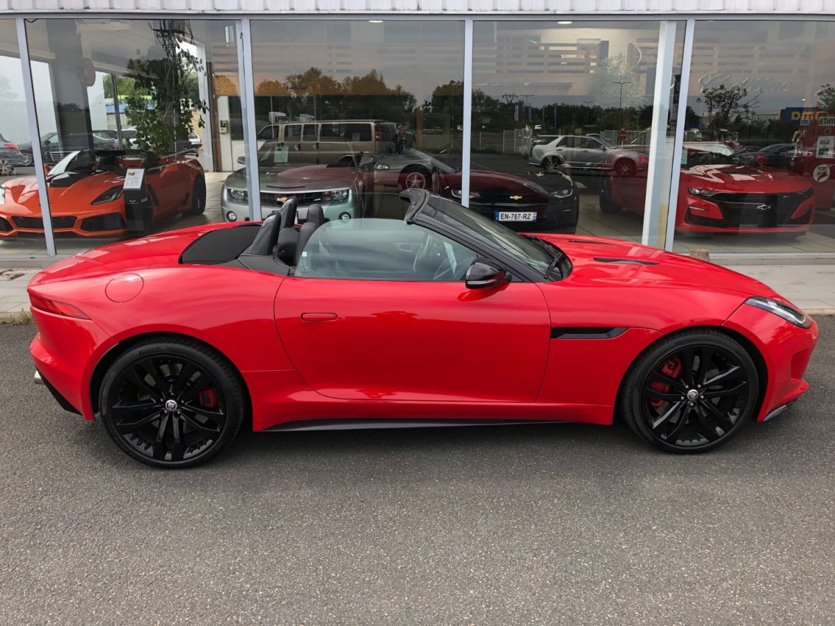 Jaguar F-Type CABRIOLET 50 V8 SURALIMENTE 495 S - n°4540033 - SALON ...