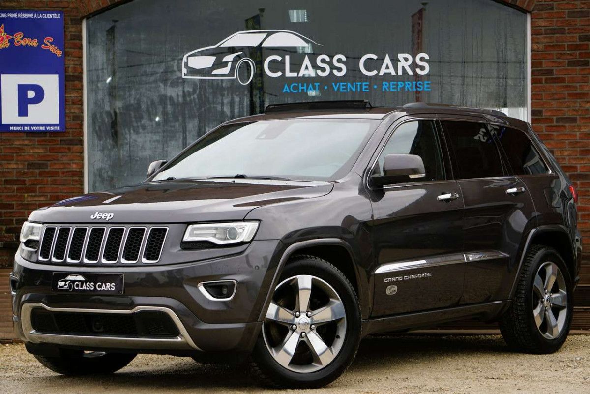 Jeep Grand Cherokee 3.0 V6 TD Overland TOIT-PANO NAVI-CAM FULL EURO 6b Occasion