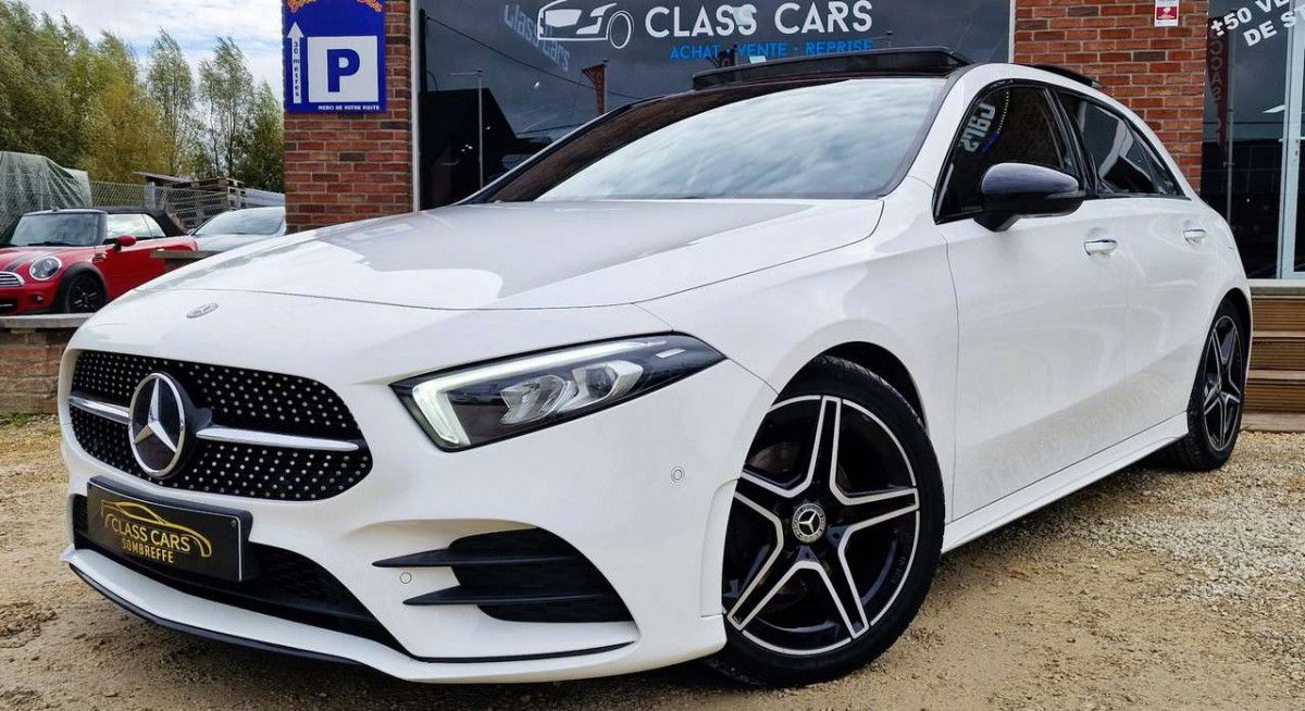 Mercedes Classe A 180 d AMG PACK NIGHT-Bte AUTO-TOIT PANO-CAMERA-KEYLESS Occasion