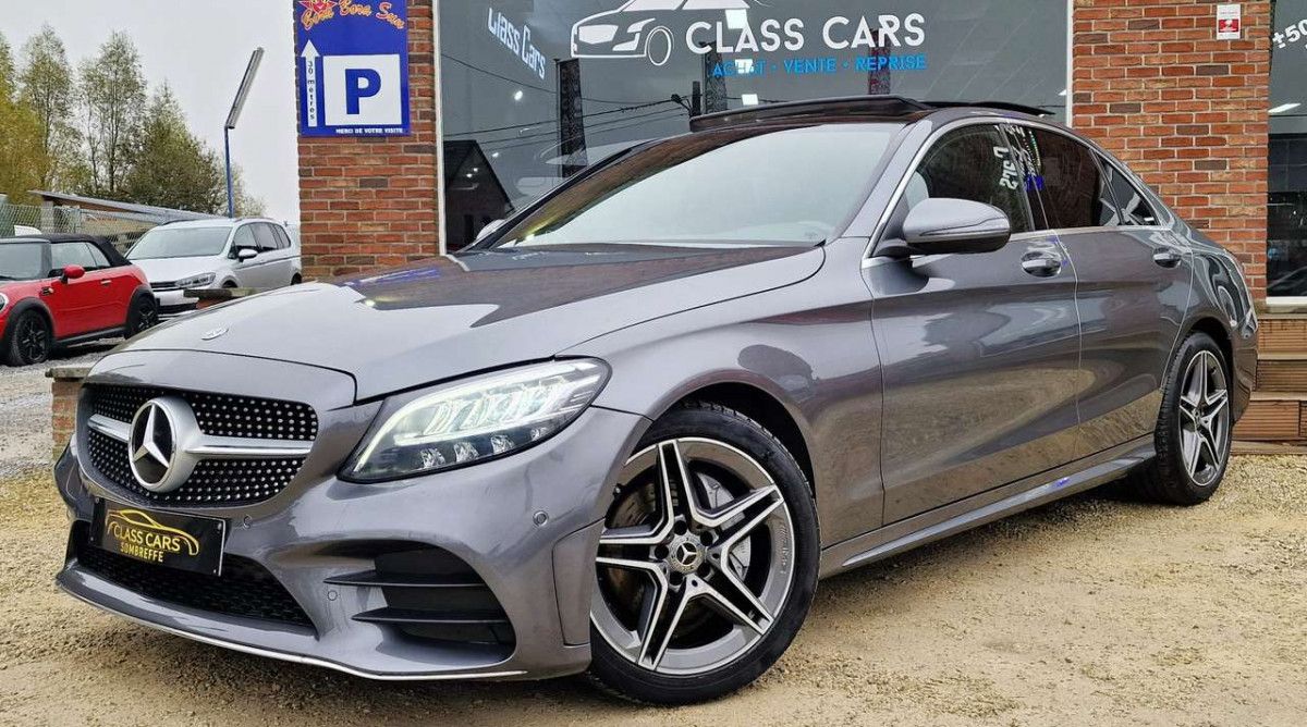 Mercedes Classe C 200 d PACK AMG-COCKPIT-PANO-Bte AUTO-CAM-HIGH LED-6dT Occasion