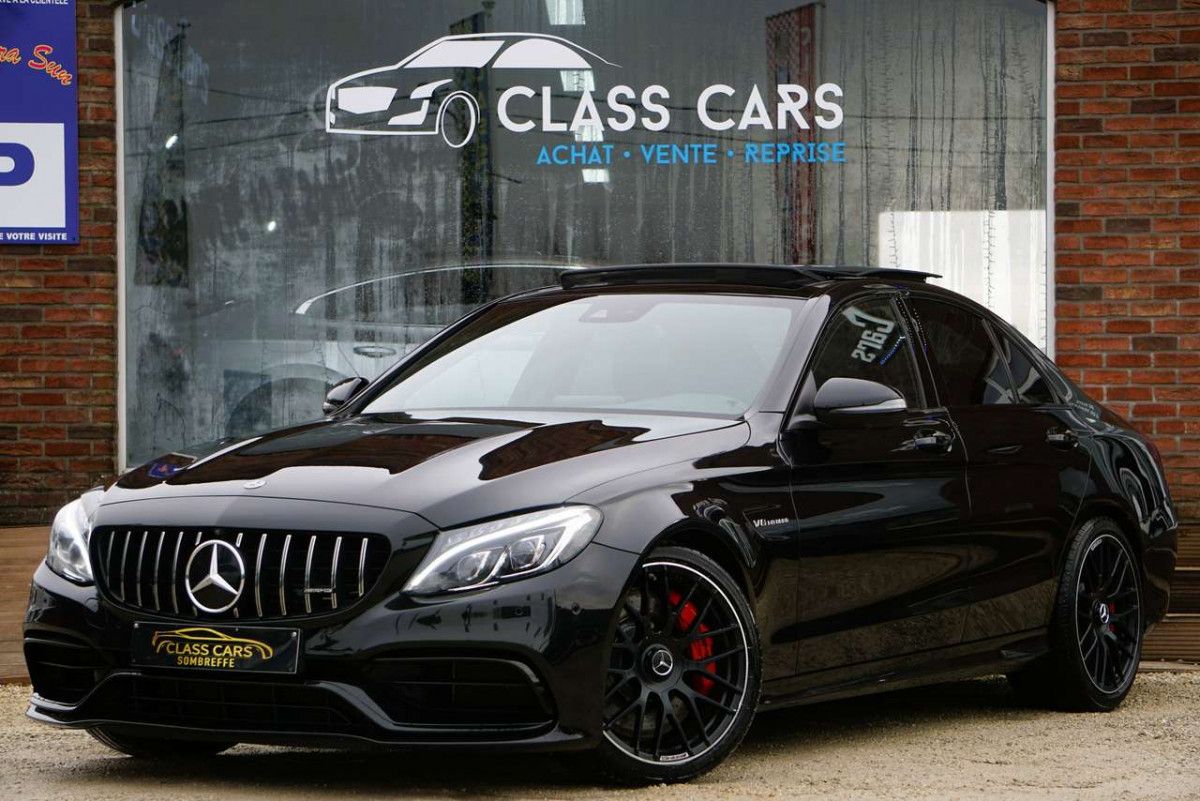 Mercedes Classe C 63 AMG S TOIT-PANO SPORT EXHAUST BURMESTER 510 CV Occasion